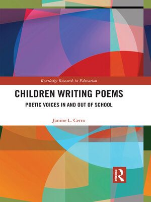 cover image of Children Writing Poems